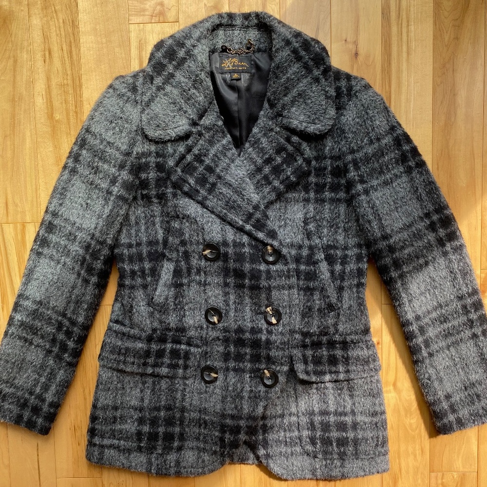 LL Bean Signature Pea Coat